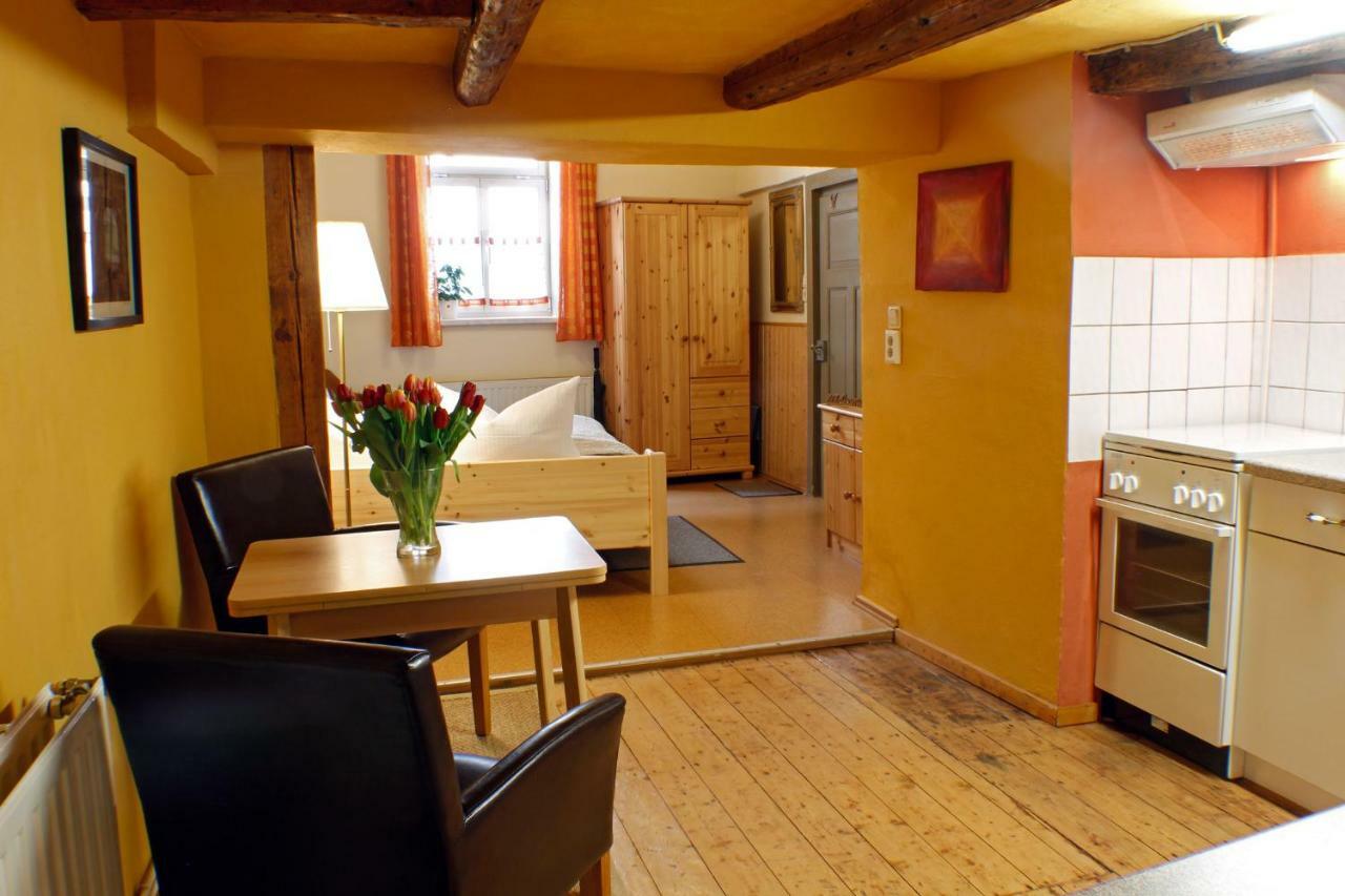 Ferienwohnung Im Damm Кведлінбург Екстер'єр фото